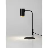 Lyora Schreibtischlampe Nessi schwarz mit gold