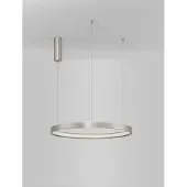 Lyora PERRINE LED Pendelleuchte Silber 40W Warmweiss 150x60cm dimmbar 9345618
