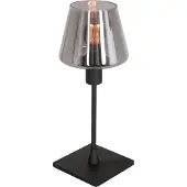 Steinhauer Tischlampe Ancilla, schwarz, für Wohn- / Esszimmer, Metall, Tischlampe