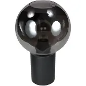 Steinhauer Tischlampe Bloeba Kugel Rauchglas Ø 20cm