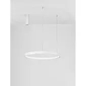 Lyora PERRINE LED Pendelleuchte Weiß 40W Warmweiss 150x60cm dimmbar 9345617