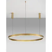 Lyora MOTIF LED Pendelleuchte Messing 72W Warmweiss 250x120cm dimmbar 9530202