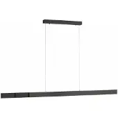 Pure Lume LED-Pendelleuchte, graphite, CCT - , Lume, dimmbar, Schwarz, für Wohnzimmer, Metall, Modern