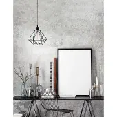 Lyora PIETRA Pendelleuchte E27 Schwarz 120x20cm dimmbar 673601