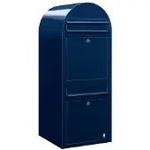 Bobi Briefkasten Duo 5003 Dunkelblau