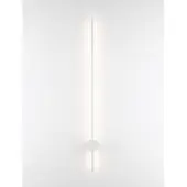 Nova Luce LED Außen-Wandleuchte Ridge 19W warmweiss 3000K IP65 salzwasserfest Weiß Aluminium 97x8cm 9923407
