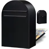 Bobi Briefkasten Classic B 9005 Strukturiertes Schwarz