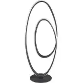 Highlight Design-Tischleuchte Elegance schwarz 60cm