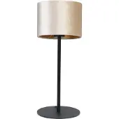Masterlight Tischleuchte Venus 1-flammig Samt Sand Ø20cm