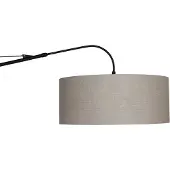Steinhauer Wandlampe Elegant Classy, dimmbar, schwarz, für Wohn- / Esszimmer, Metall, Modern, Wandleuchte, Wandlampe Innen