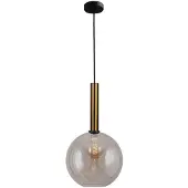 Masterlight Hängelampe Ø 30cm Bella 2 Antikes Messing mit Goldglas
