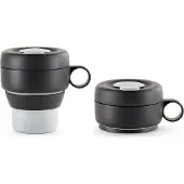 Lékué Faltbarer Kaffeebecher "Mug to go" - Grau - 350ml