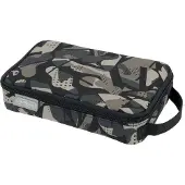 Herlitz Faulenzer 2 Go CamoGrey, Weiches Federmäppchen, Polyester, Grau, Muster, Reißverschluss, Pubertät