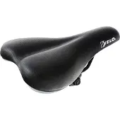 Velo Sattel JUNIOR Jugend 20-24, schwarz