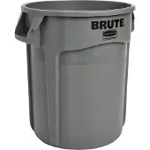 Rubbermaid 2610 BRUTE, 37,9 l, Rund, Lineares Polyethylen mit niedriger Dichte (LLDPE), Grau, Manuell, UV, NSF