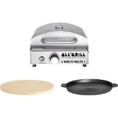 PAELLA WORLD All'Grill Multi-Kulti Set 1 inkl. Pizzastein und Gussgrillplatte