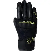 Rst S1 Mesh Handschuhe Schwarz Grau Fluo Gelb Größe 12