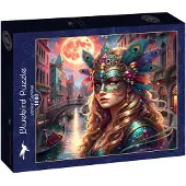 Blue Bird Puzzle Venice Carnival 1000 Teile buntes Motiv
