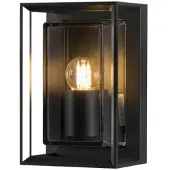 Konstsmide Wandleuchte 1x E27 schwarz 7886-750