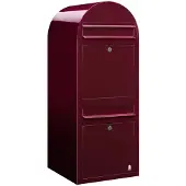 Bobi Briefkasten Duo 3005 Burgund