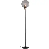 Masterlight Stehleuchte aus Glas Lazise schwarz mit gold