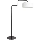Steinhauer Stehlampe Bloeba, schwarz, für Wohn- / Esszimmer, Metall, Modern, Stehlampe
