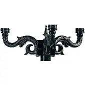 Ks Verlichting Nostalgic lantern crown Ornament 3-flammig - grün