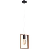 JUST LIGHT Pendelleuchte "FRANKY", schwarz, 1, 1 Stk., Leuchten, ExklusiveE27, Pendelleuchte
