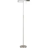 Highlight Klassische Leselampe Mini Bari LED nickel Ø 20cm
