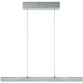 Steinhauer Design-Pendelleuchte Fluxy 120cm grau