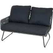 Siena Garden Kansas Loungebank, Armlehne rechts,grau