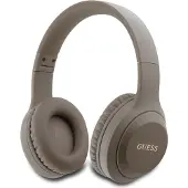 GUESS Wireless Bluetooth Headset Classic Logo Brown, GUBHV21SFGSW, Universal
