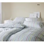 Elegante Mako-Satin Bettwäsche Little - 135x200 cm + 80x80 cmblau