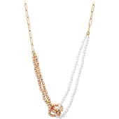 NAEMI Women Necklace in Rose Gold White | Gr.: onesize