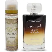 Lattafa - Ameer Al Oudh Gift set EDP 100 ml and deospray 50 ml 100ml