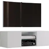 VCM TV Möbel | Wandboard | Lowboard hängend | Maße H. 40 x B. 115 x T. 36 cm | Wandschrank - Jusa