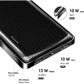 Logilink PA0316W, 10000 mAh, 12 W, Weiß