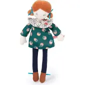 Moulin Roty Les Parisiennes Blanche Puppe, 25 cm, mit abnehmbarem Kleid