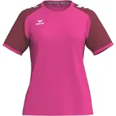 Erima Wings Trikot Kurzarm Pink Glo/Bordeaux - 38