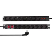 Logilink 19 PDU 16 x CEE 7/3 socket , with overload protection and switch
