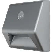 Osram LED-Nachtlicht Nightlux Stair mit Licht- & Bewegungssensor 7,3 cm kaltweiß silber