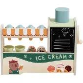 TOPBRIGHT EISCREME BOUTIQUE, ab 36 Monaten, Holzspielzeug, Motorikspielzeug