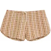OAS Kurze Hose Lano Rin Shorts Damen Red / White / Yellow-XL