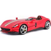 Bburago Ferrari Monza SP1 1:18, Supersportwagen-Modell, Vormontiert, 1:18, Ferrari Monza SP1, Unisex, Metall, Kunststoff