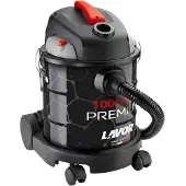 Lavor Ashley 1000 Premium Aschesauger 20L 800AW Trocken und Nass Schwarz mit Stahlschlauch