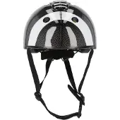 Crazy Safety Fahrradhelm für Kinder | Schwarzer US Football | | EN1078