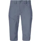 Bergans Kurze Hose Damen Vandre Light Softshell Long Granite Blue-Größe 38