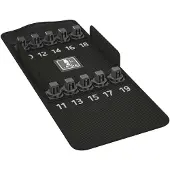 Wera 9408 Textile Box 8790 HMC HF 1, leer, Schwarz, Textil, China, 157 mm, 127 mm, 55 mm