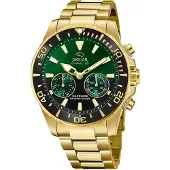 Jaguar Herren Multifunktion Uhr Connected Sport Elegant Edelstahl gold UJ899/5