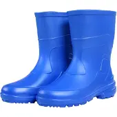 Lemigo leichte Damen Gummistiefel gefüttert "Jessy" Blau 38